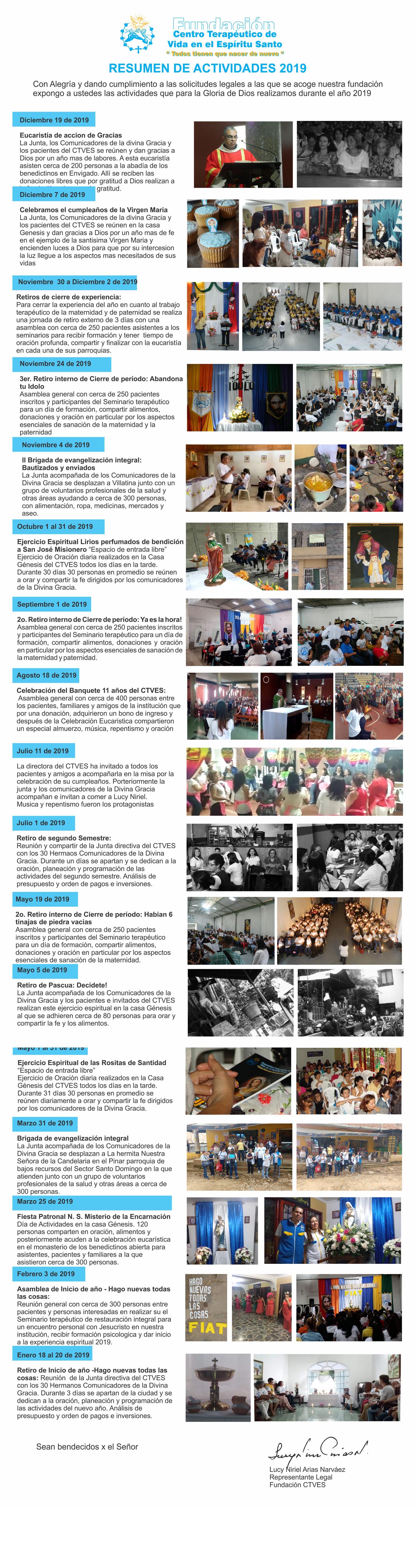 Actividades CTVES 2019